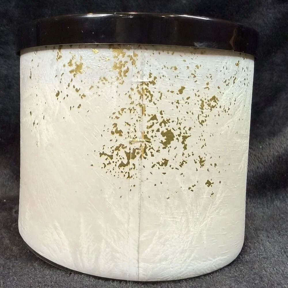 Bath & Body Works BALSAM & FIREWOOD  Large 3-Wick Scented Candle Holiday 2025